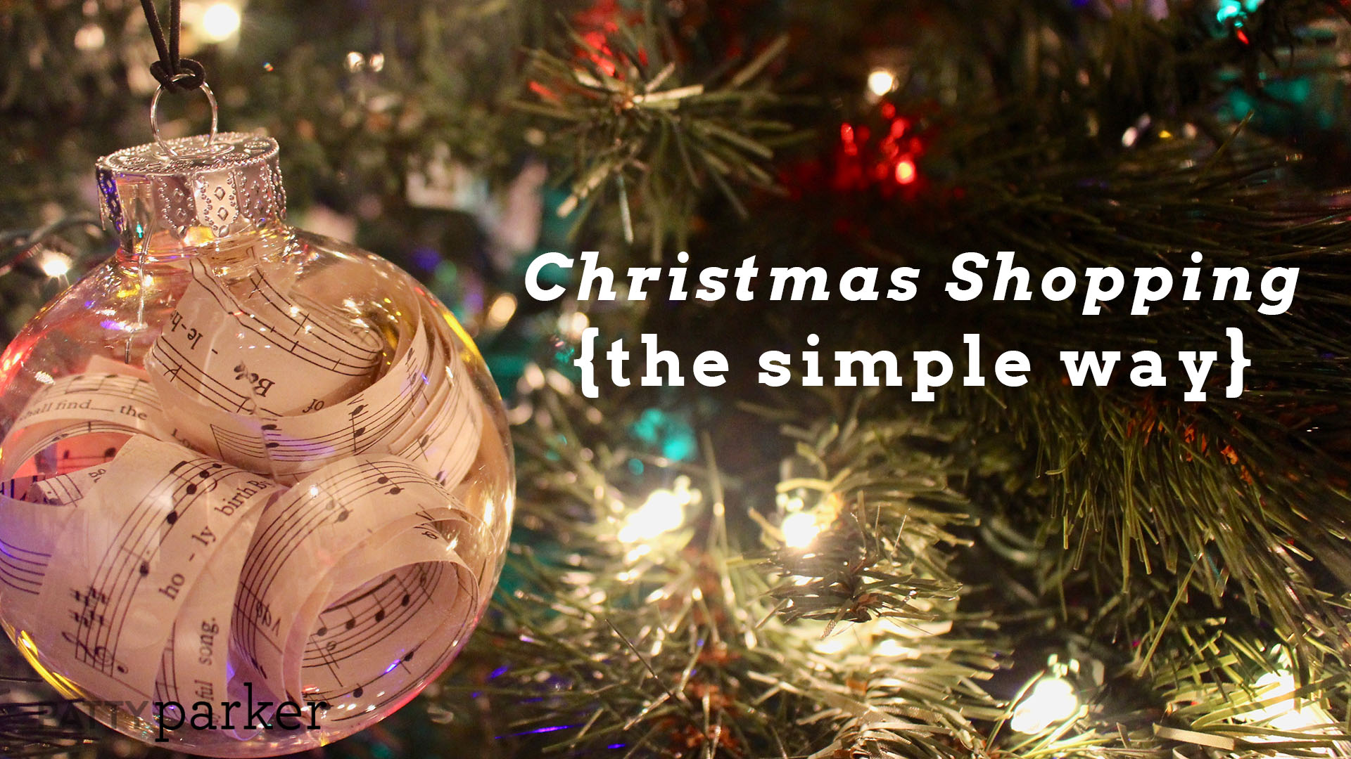 Christmas Shopping the Simple Way: 4 Gift Ideas | PattyParker.me